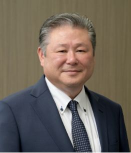 代表取締役社長 原中朋幸の写真